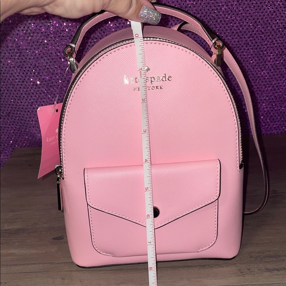 Kate Spade Light Pink Small Backpack | Stylish & Chic | NWT - Picture 9 of 12